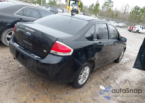 2008 Ford Focus Se/Ses из США, поврежденный, VIN 1FAHP35N08W175139